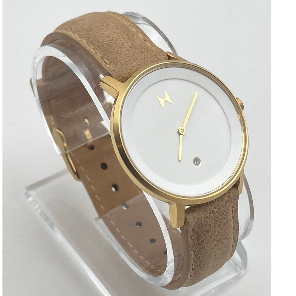 MVMT Women's Signature Minimalist Watch 34mm - New Battery WR 5ATM Adjustable - Picture 5 of 13